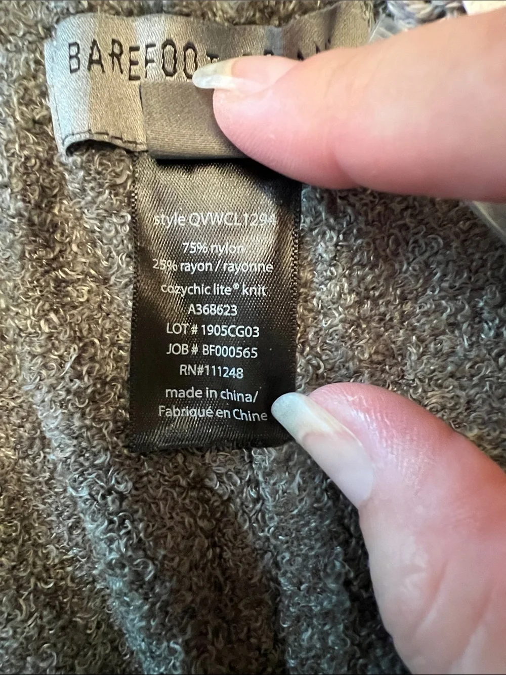 Barefoot Dreams Cozy Chic Lite Spruce Wide-Leg Lounge Pants